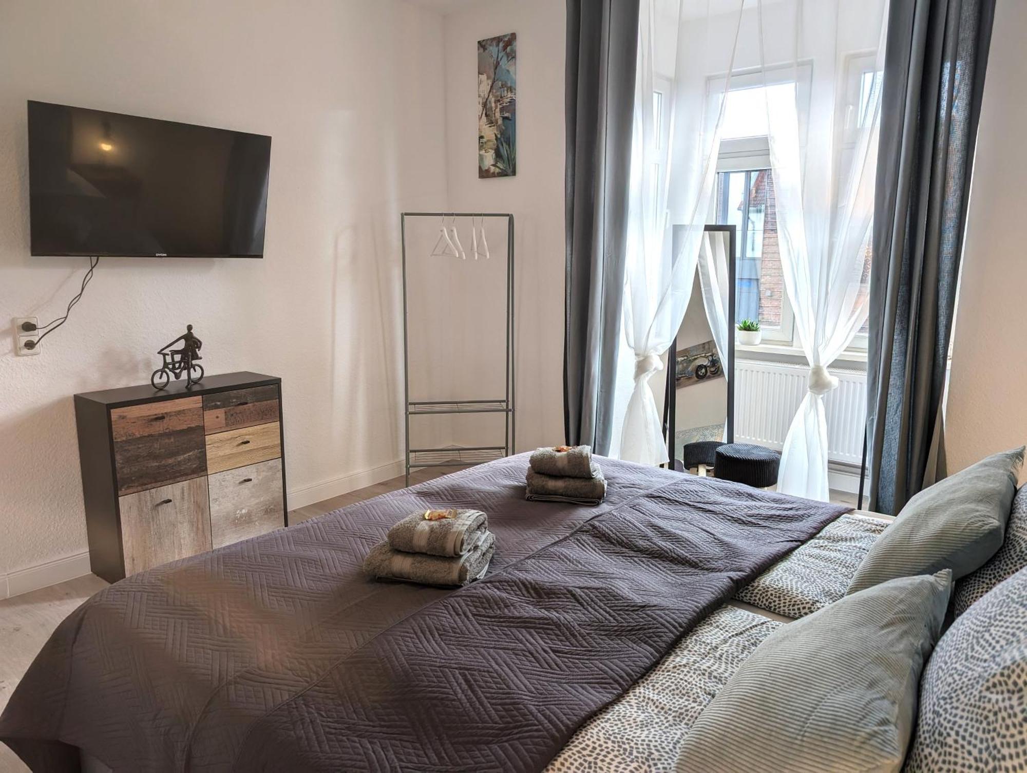 Casa Apartment Modern Vintage Flexibilitaet Pur- Perfektes Apartment Fuer Familien Und Geschaeftsreisende 5 Schlafplaetze, Vollausstattung, Amazon Prime & Parkplatz Inklusive Magdeburg Exteriör bild